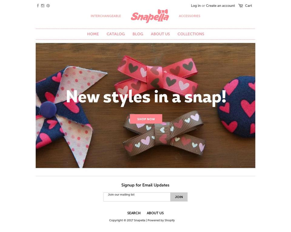 snapella.com.au shopify website screenshot