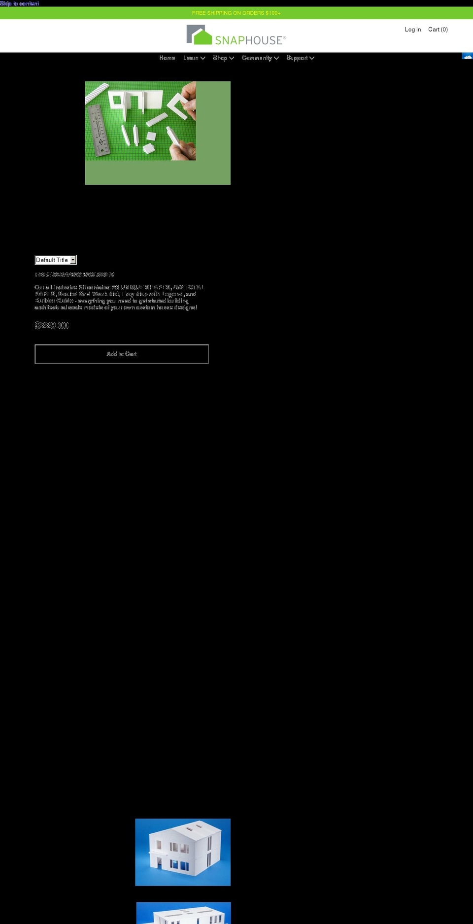 snaphouse.com shopify website screenshot