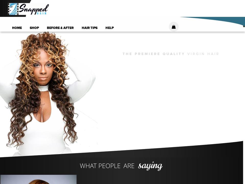 snappedstylesstudios.com shopify website screenshot