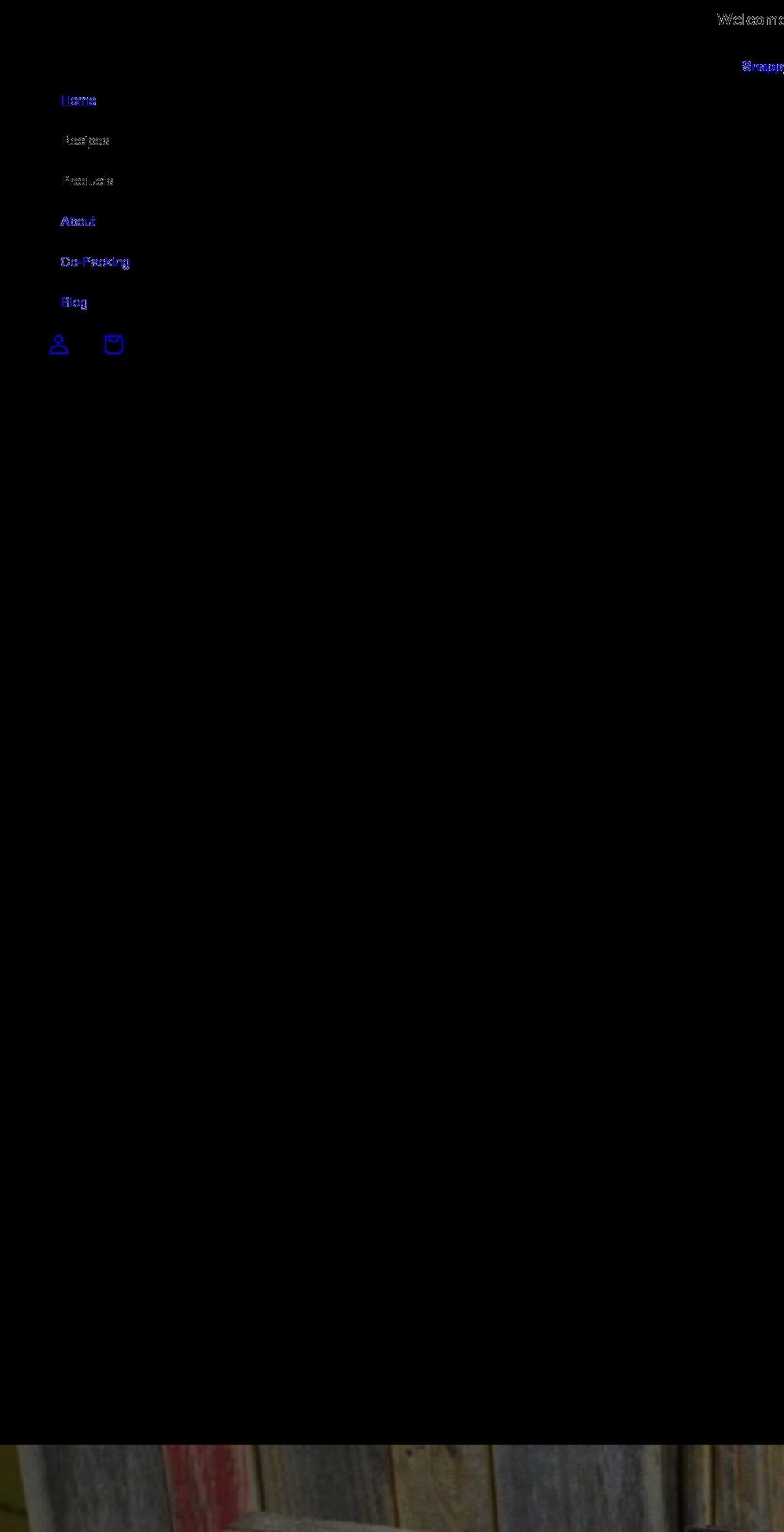 snappydog-salsa.myshopify.com shopify website screenshot
