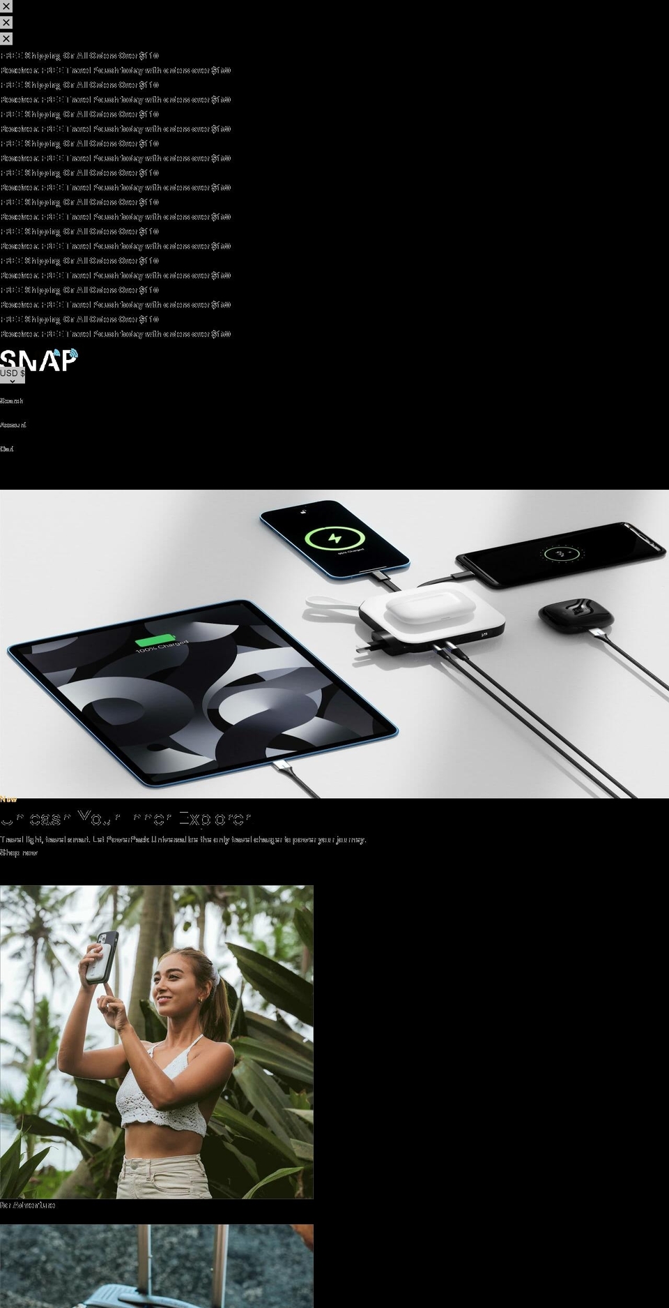 snapwireless.us shopify website screenshot