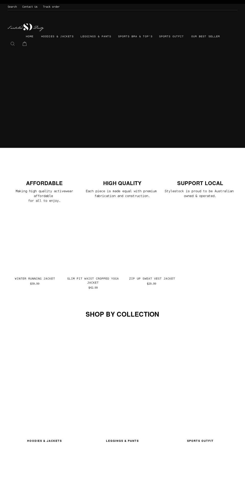 snatcheddaily.com shopify website screenshot