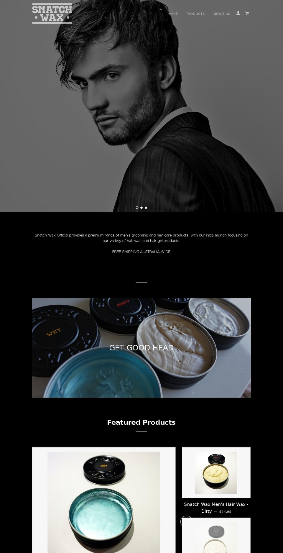 snatchwaxofficial.com shopify website screenshot