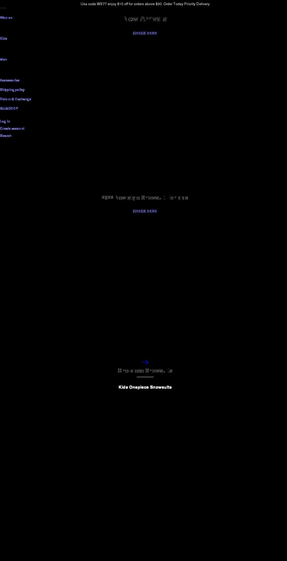 snbocon.com shopify website screenshot