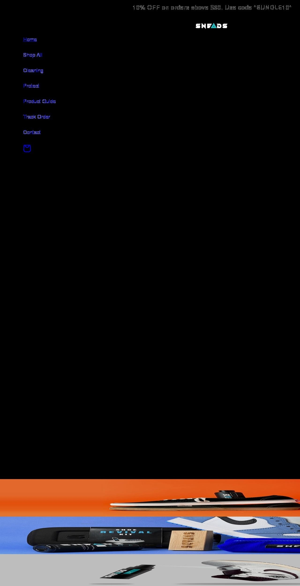 sneadsstore.com shopify website screenshot