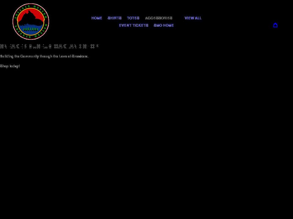 sneaker-museum-oakland.myshopify.com shopify website screenshot