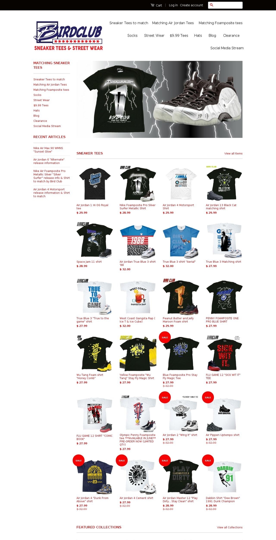 sneakertees.us shopify website screenshot