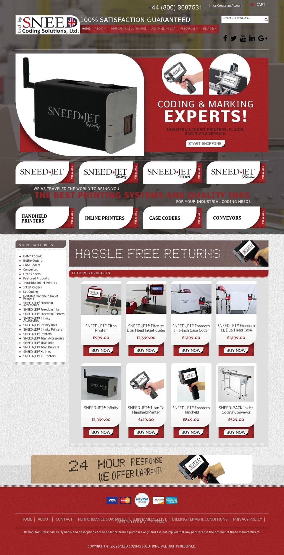 sneedcoding.co.uk shopify website screenshot