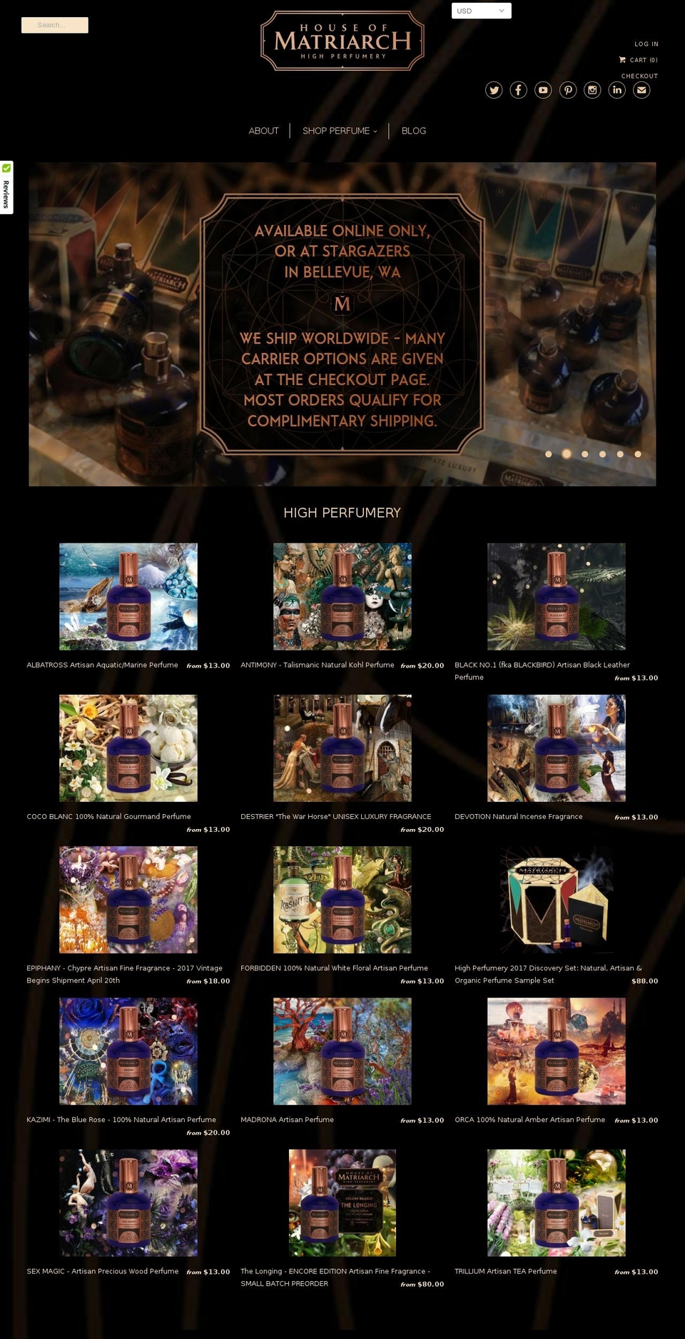 sniffbar.com shopify website screenshot
