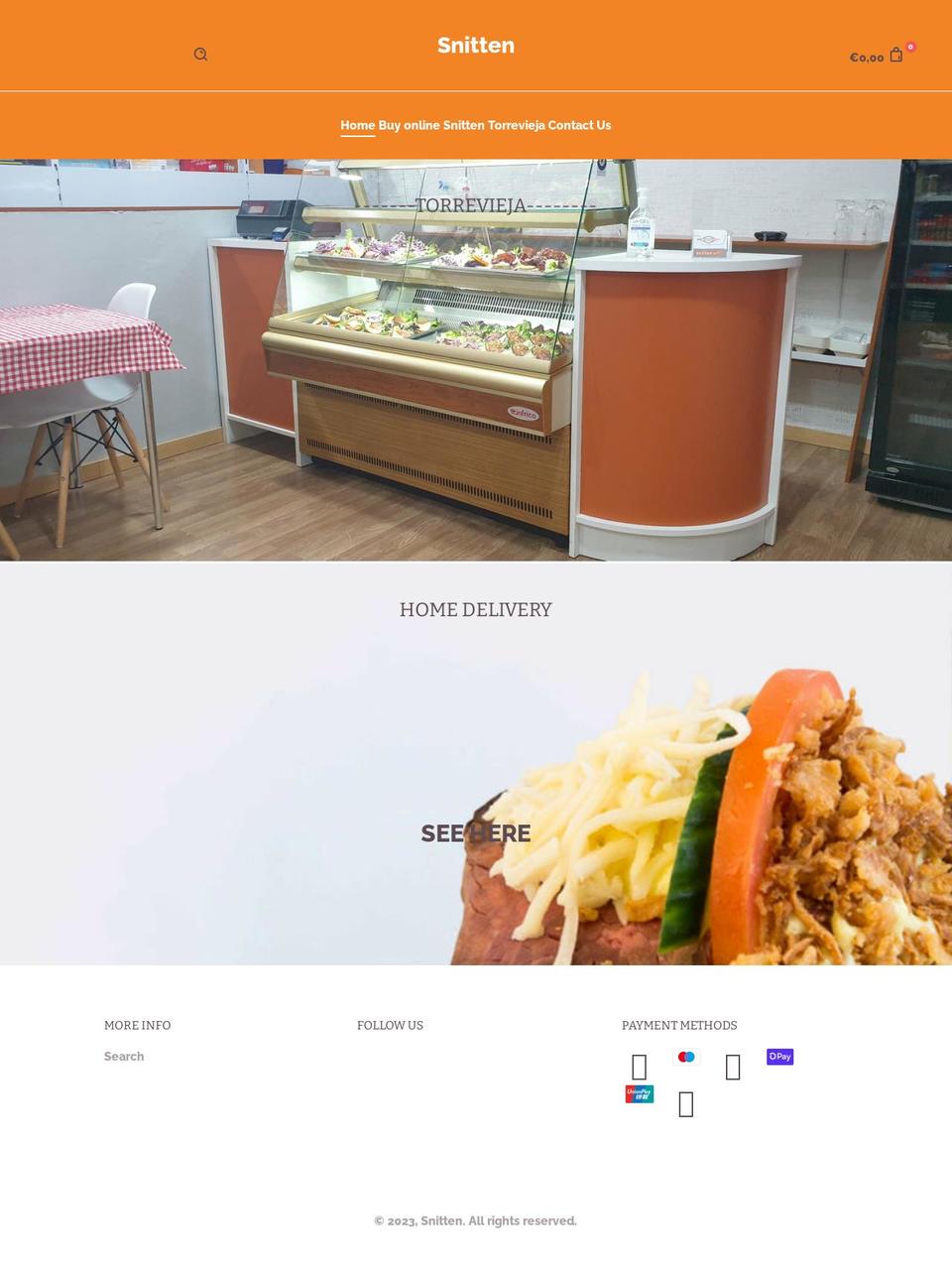 Foodly-shopify-theme-v--- Shopify theme site example snittenonline.com