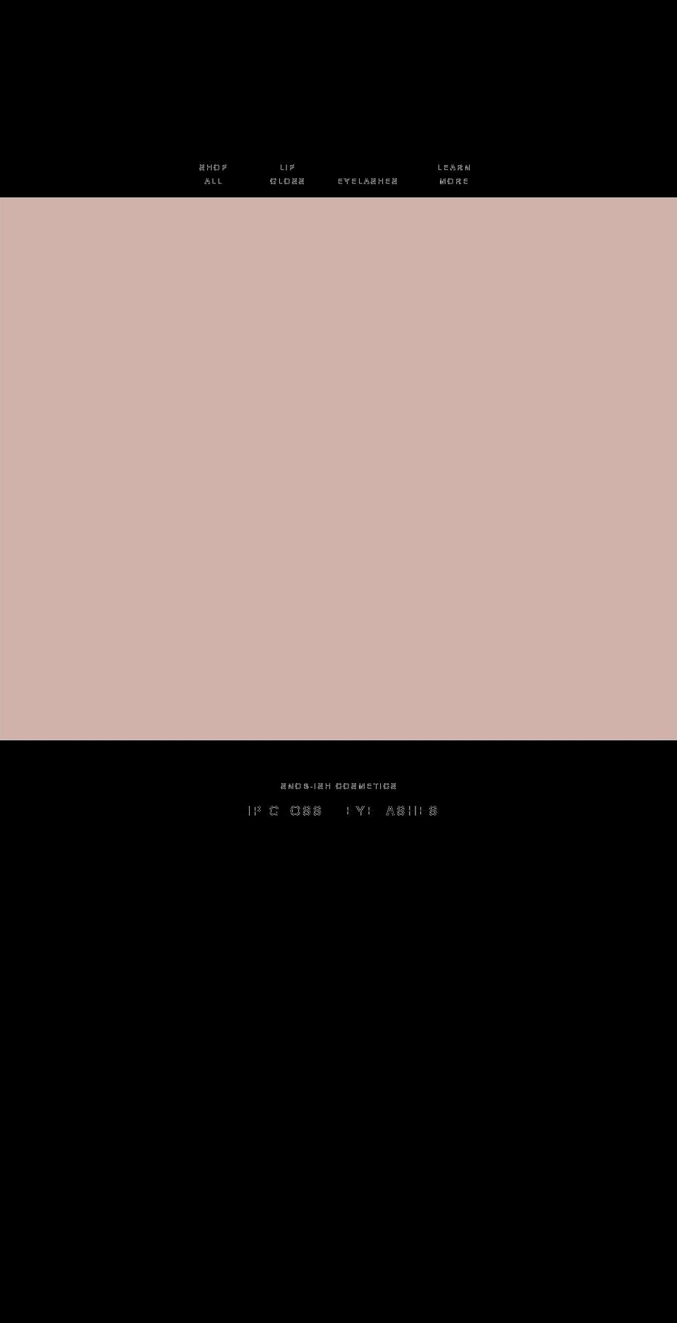 snobishcosmetics.com shopify website screenshot