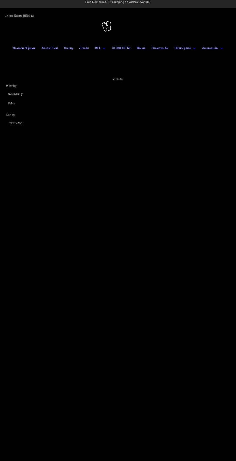 snookishop.com — Shopify storefront screenshot