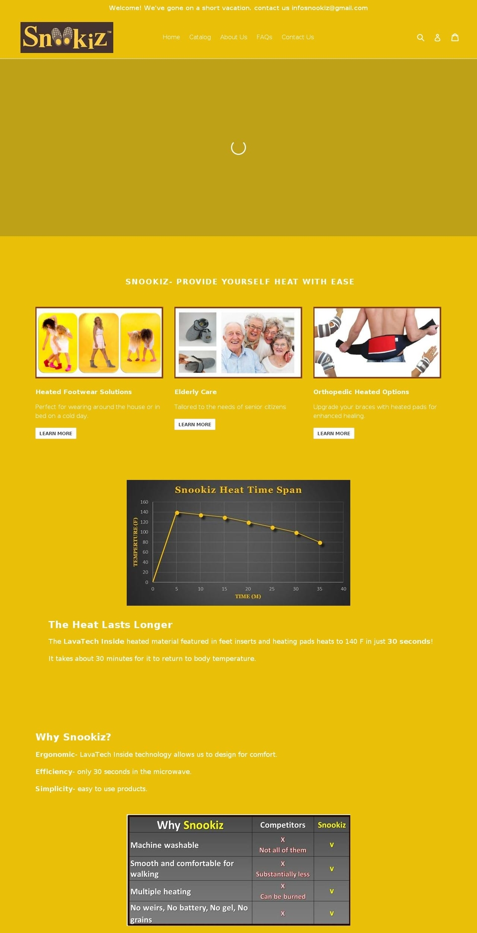 snookiz.com — Shopify storefront screenshot