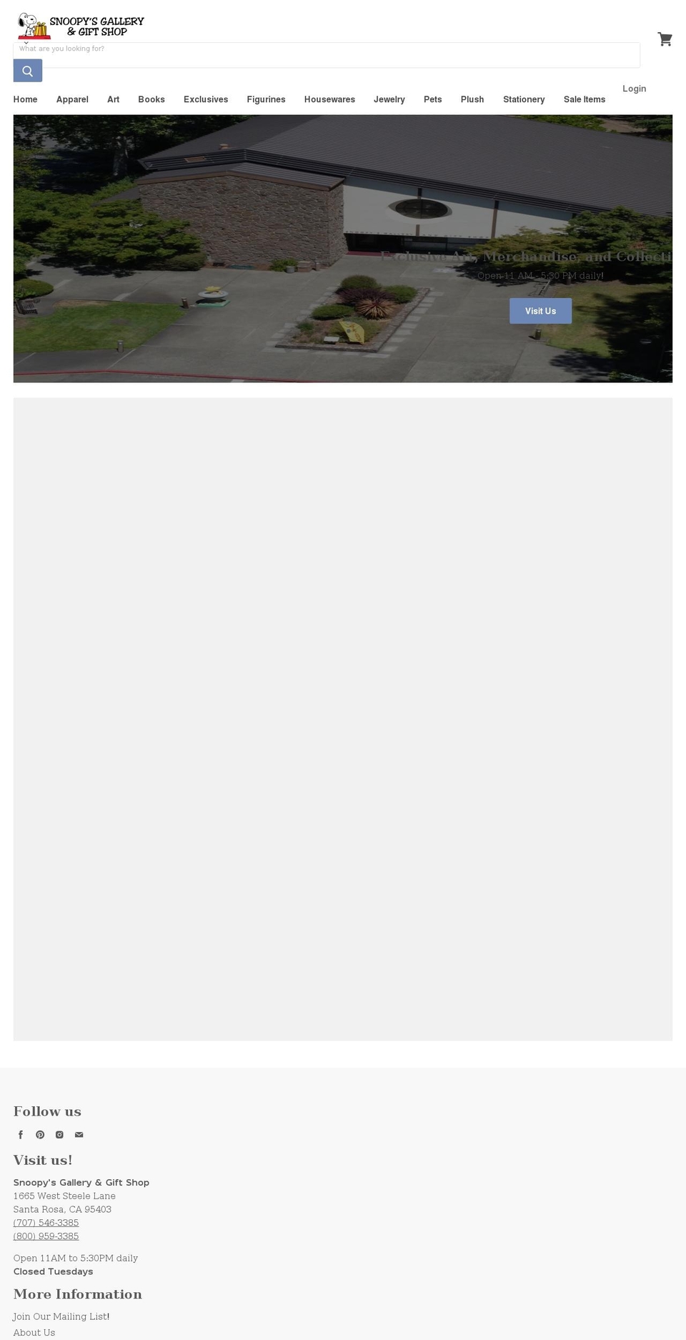 snoopygift.com shopify website screenshot