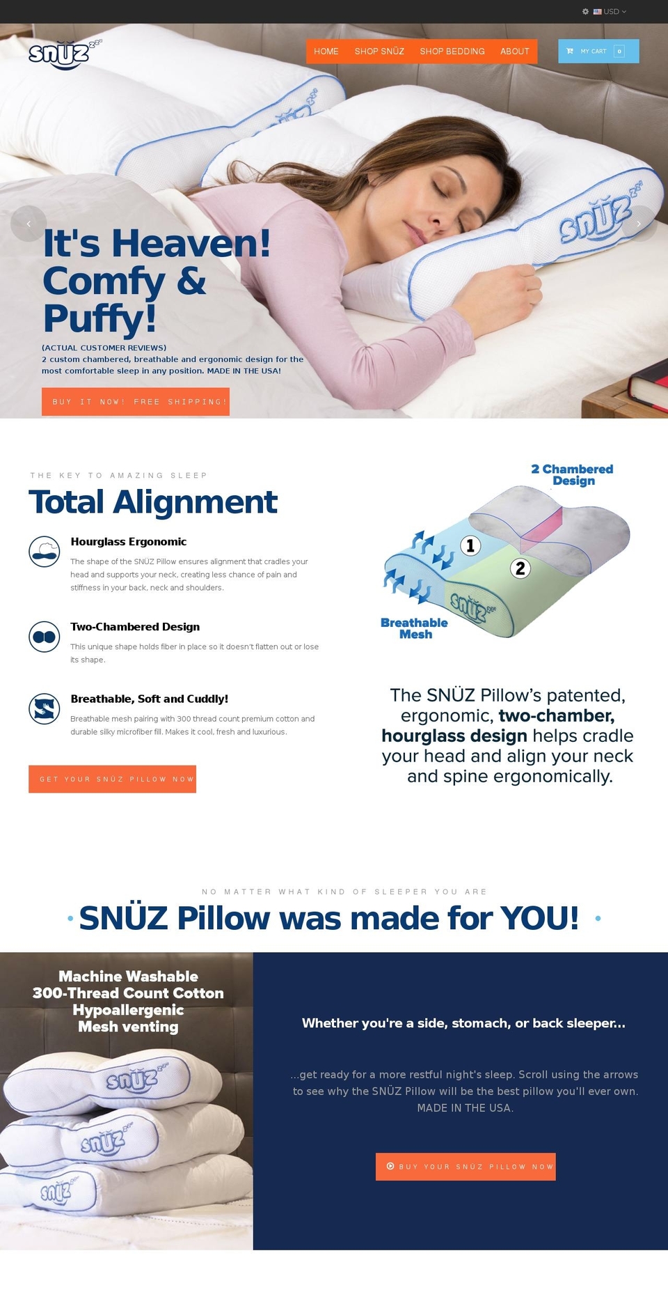 ap-strollik-myshopify-com Shopify theme site example snoozpillow.com