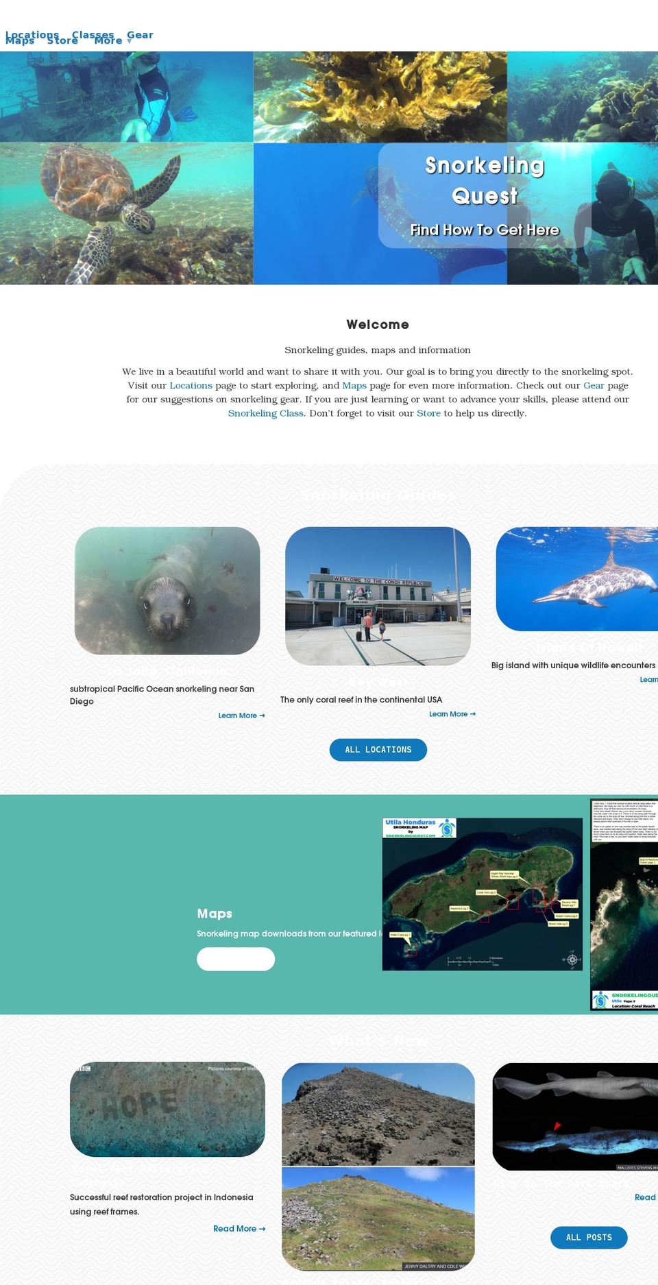 Freshwater--- Shopify theme site example snorkelingquest.com