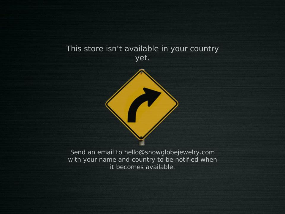 snowglobejewelry.com shopify website screenshot