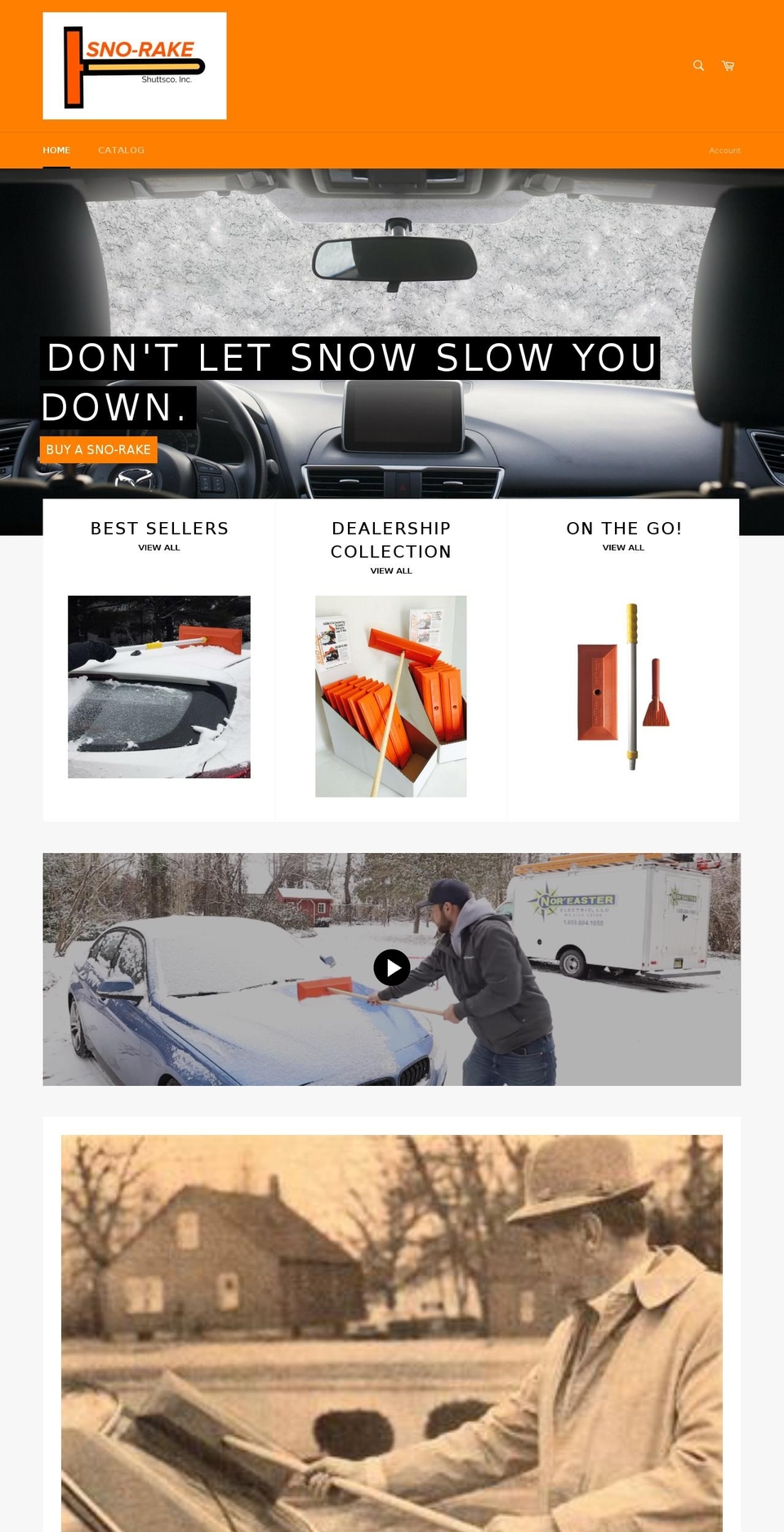snowrake.com — Shopify storefront screenshot