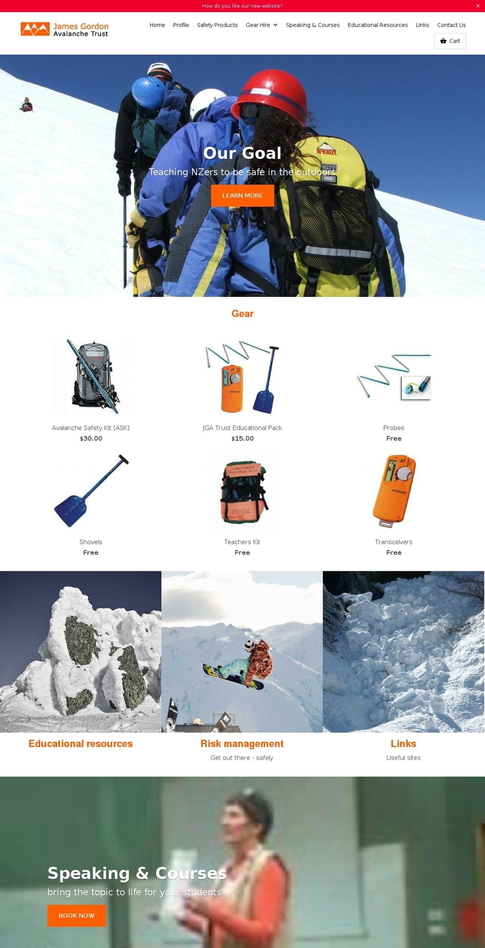 snowtime.co.nz shopify website screenshot