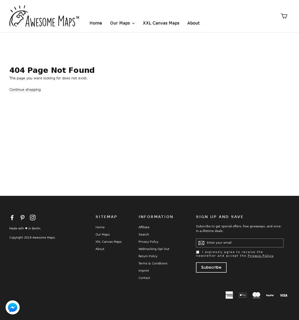 snowtripmap.com — Shopify storefront screenshot