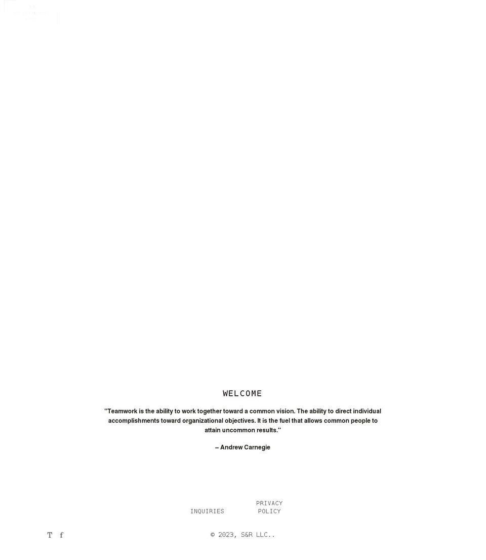 snrinvestmentsllc.com shopify website screenshot