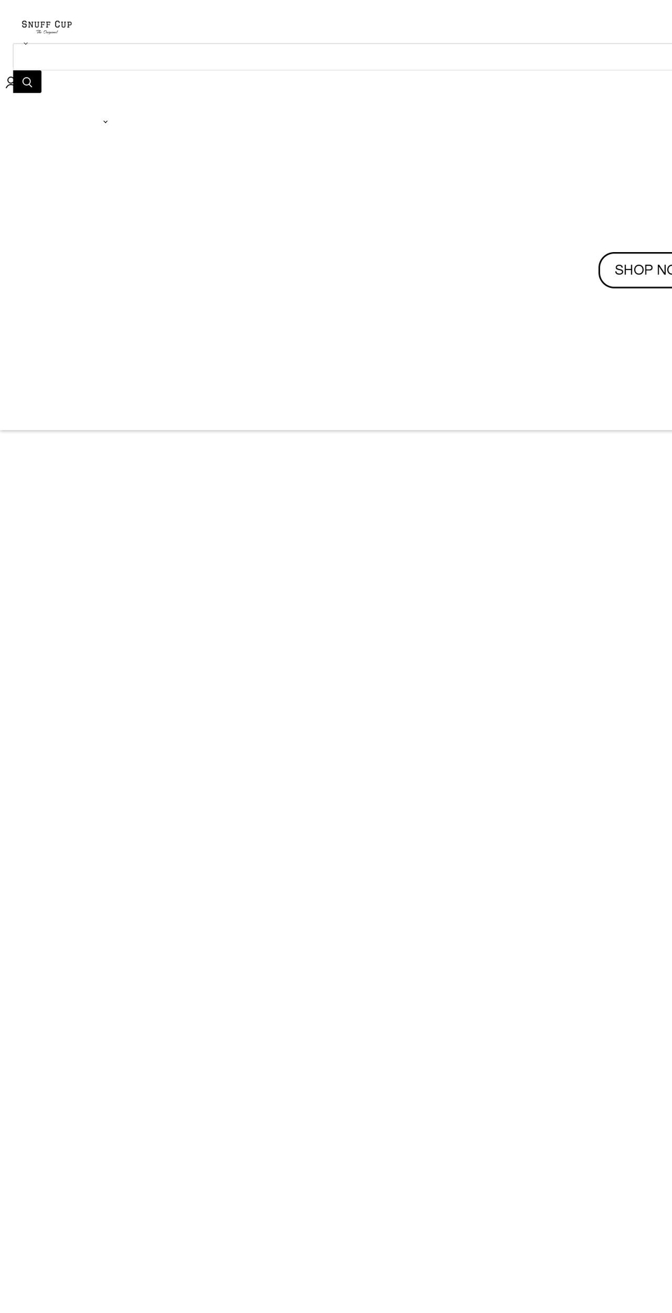 snuffcup.com shopify website screenshot