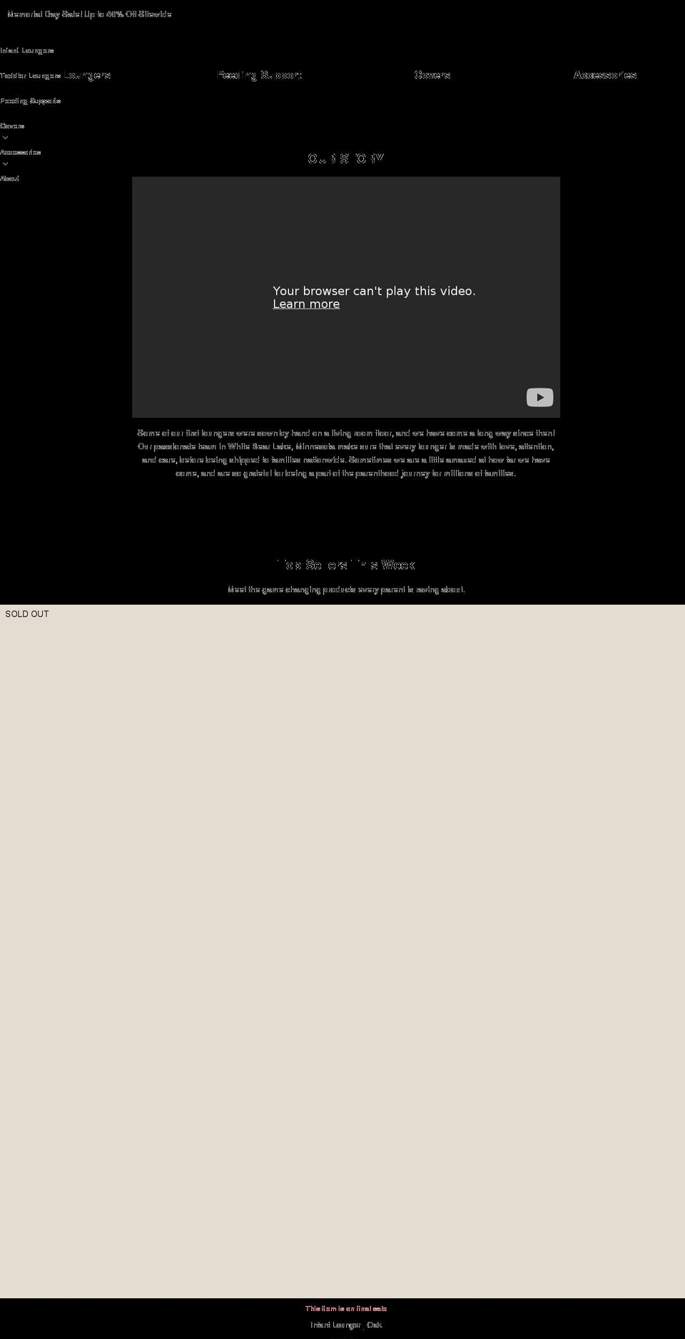snugglemeorganic.com shopify website screenshot