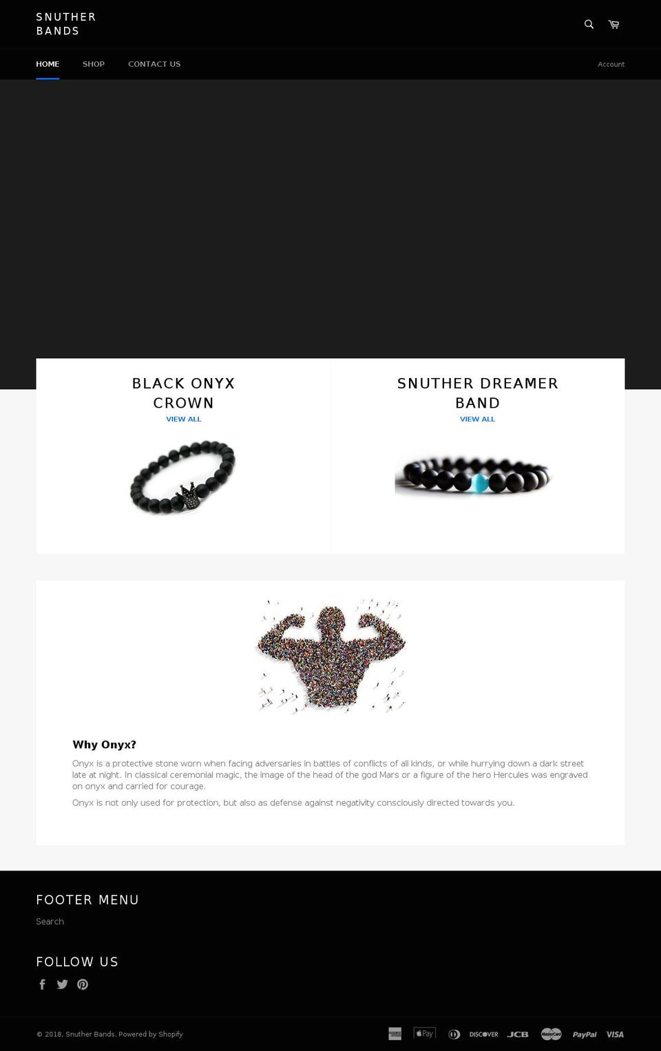 snuther.com — Shopify storefront screenshot