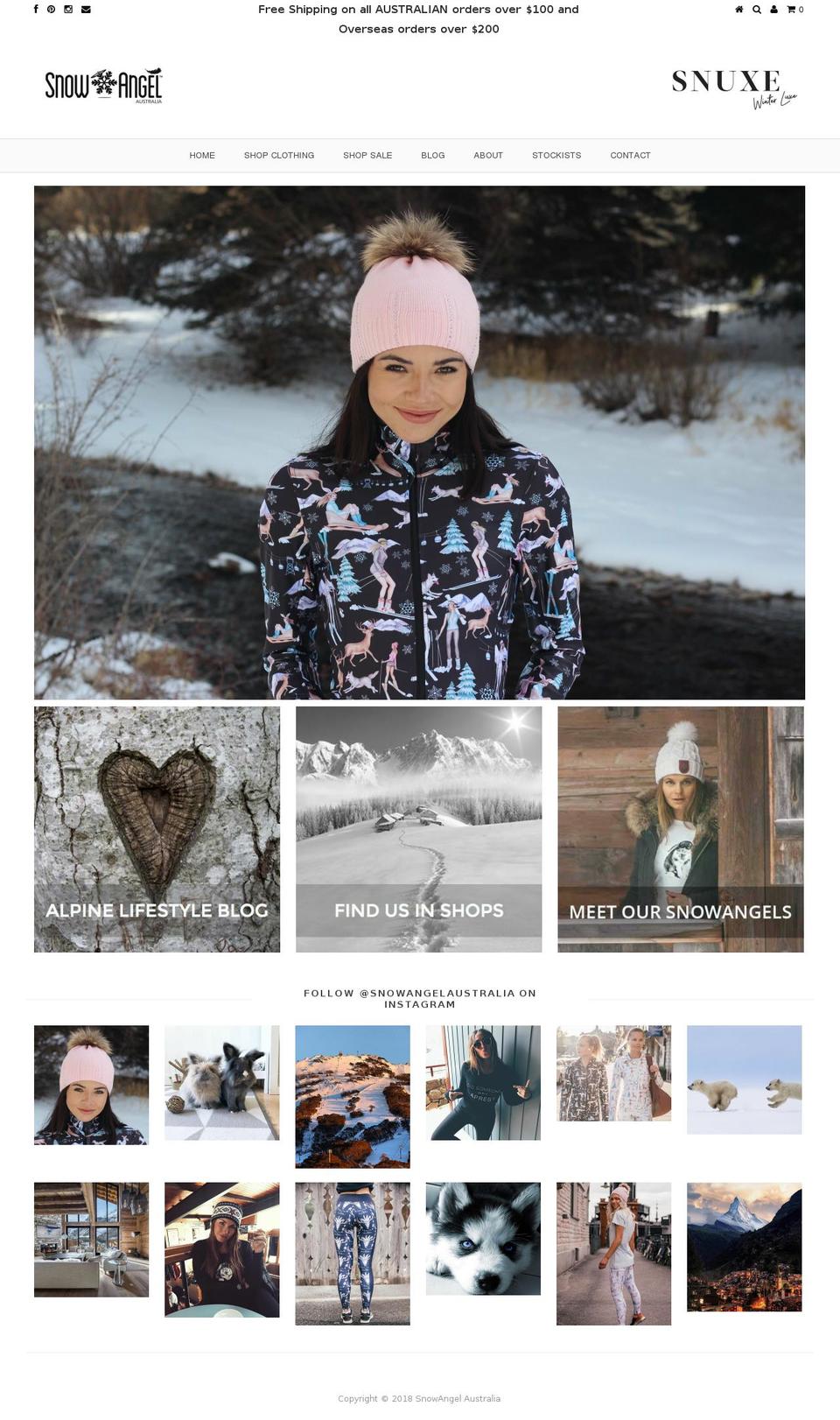 snuxe.com — Shopify storefront screenshot