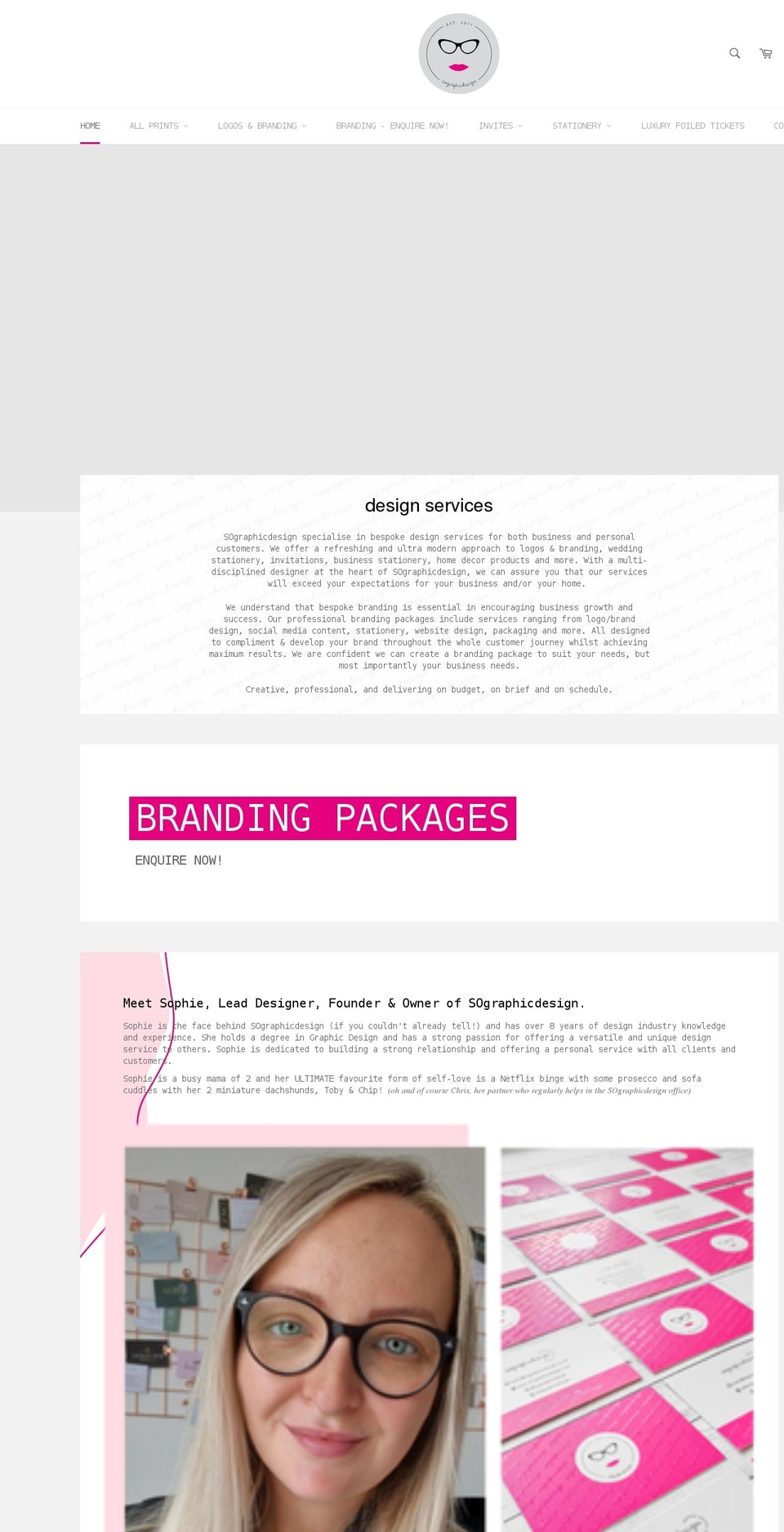 so-graphicdesign.com shopify website screenshot