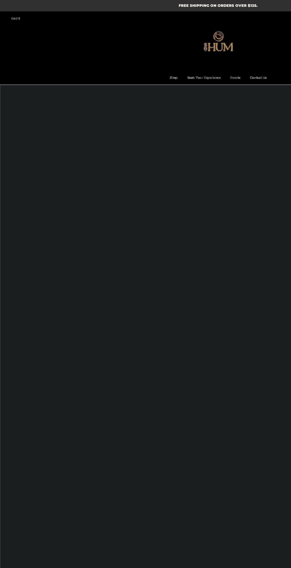 so-hum.ca shopify website screenshot