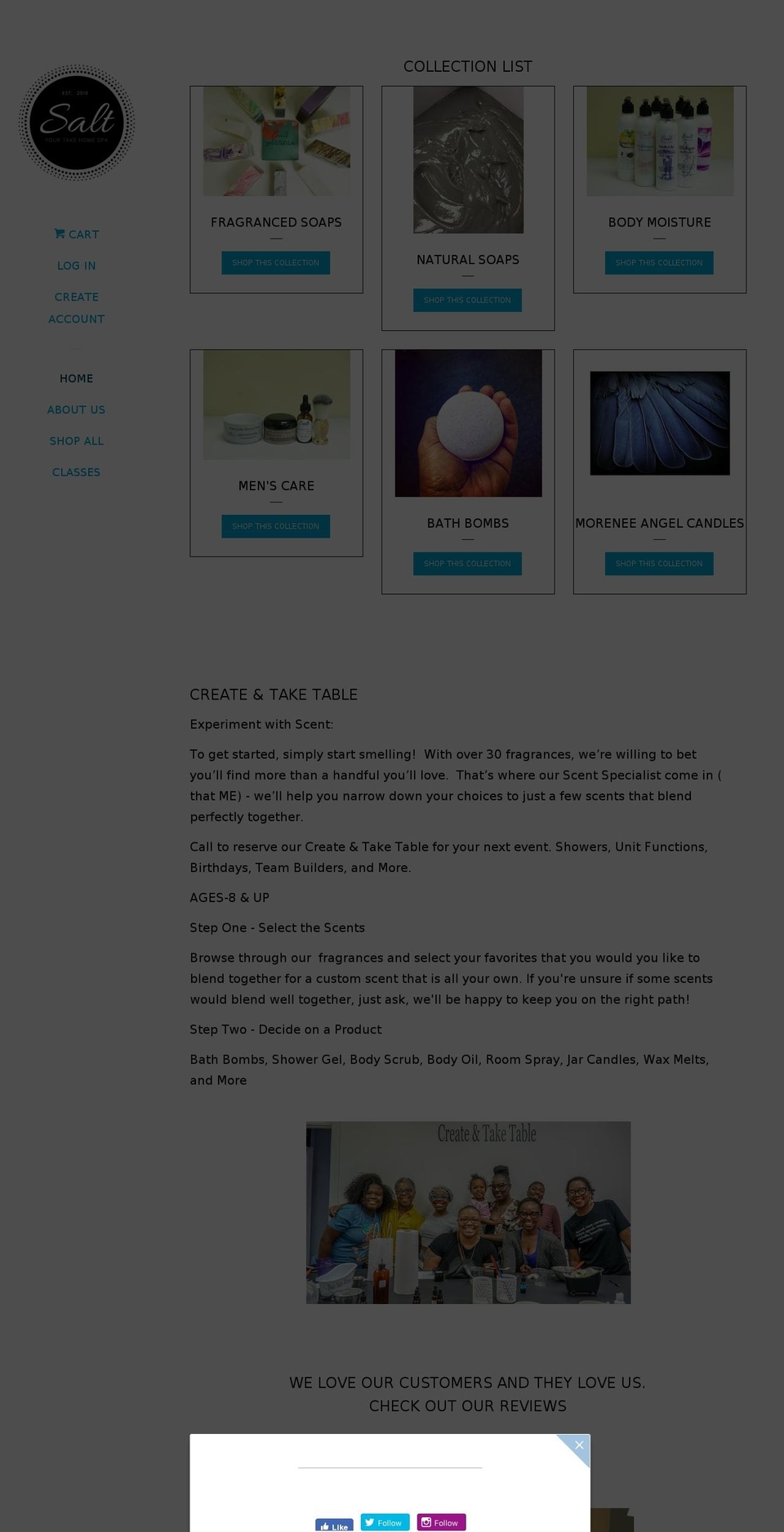 soakawaylifetroubles.com — Shopify storefront screenshot