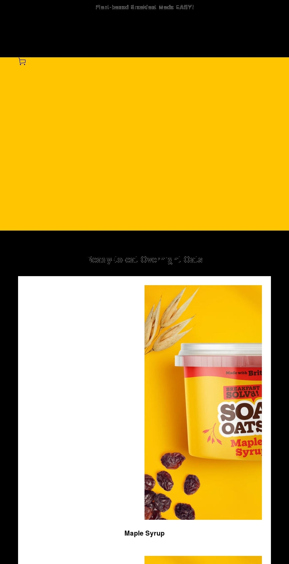 soakdoats.com shopify website screenshot