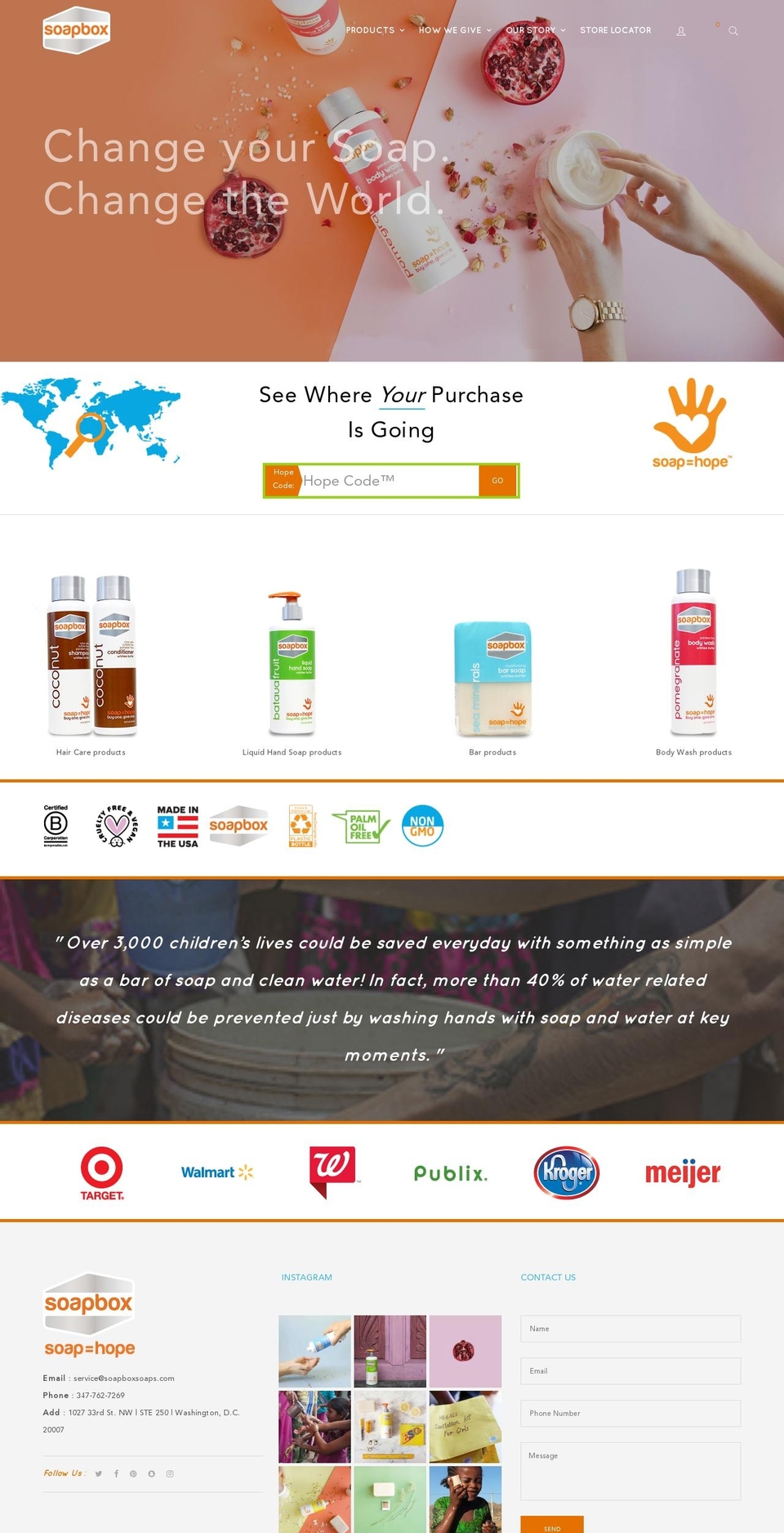 soapboxsoaps.com shopify website screenshot