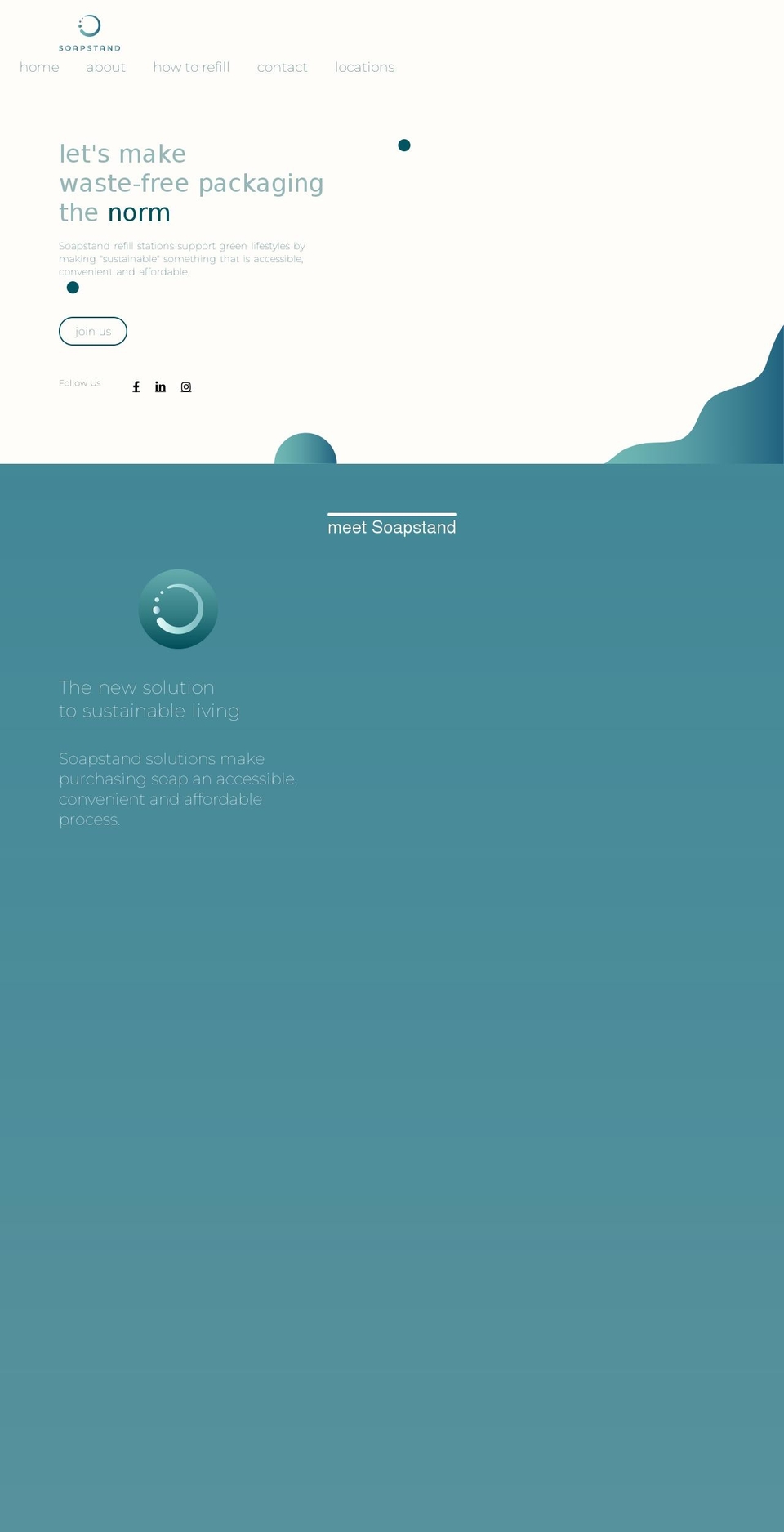 soapstand.com shopify website screenshot