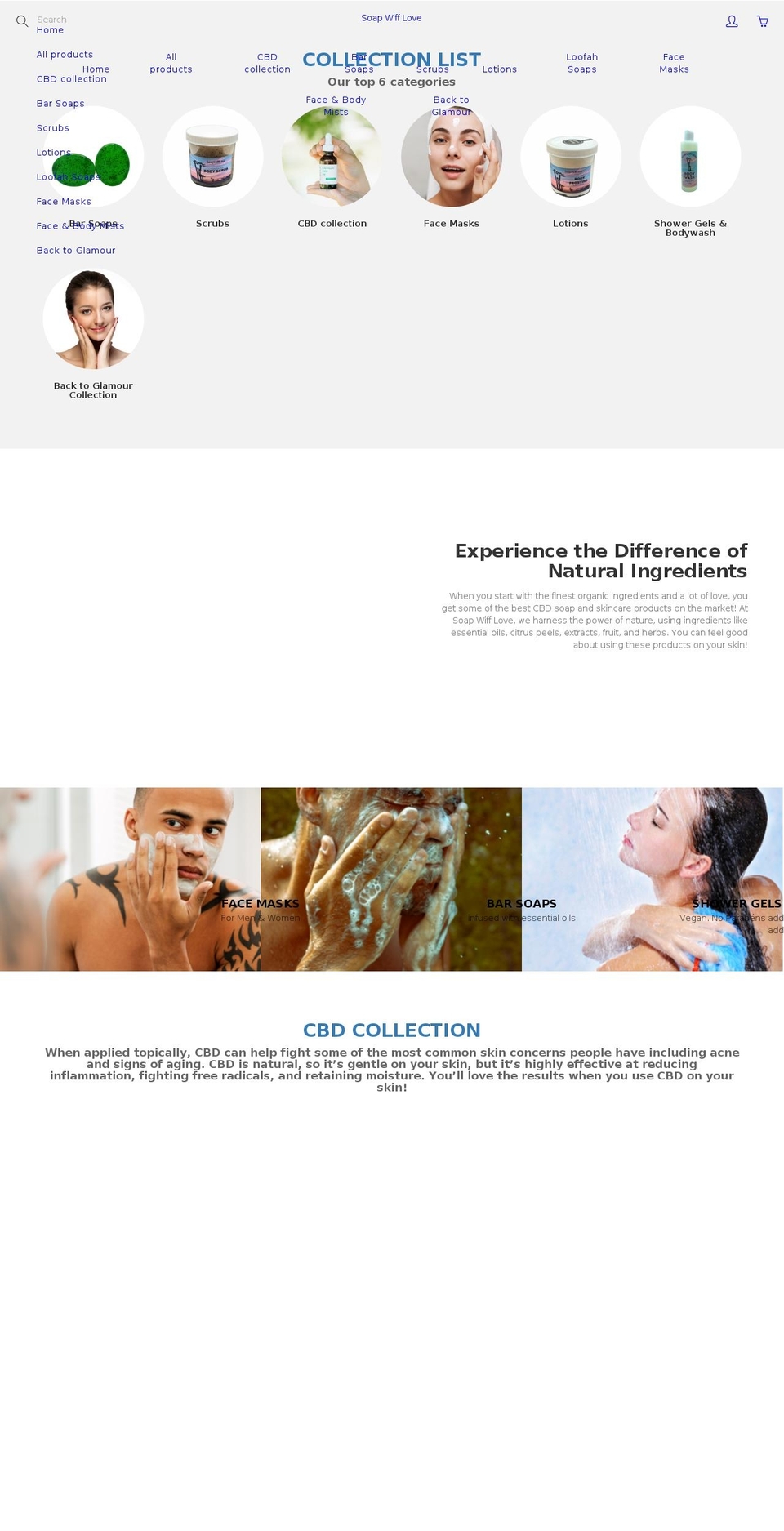 soapwifflove.com shopify website screenshot