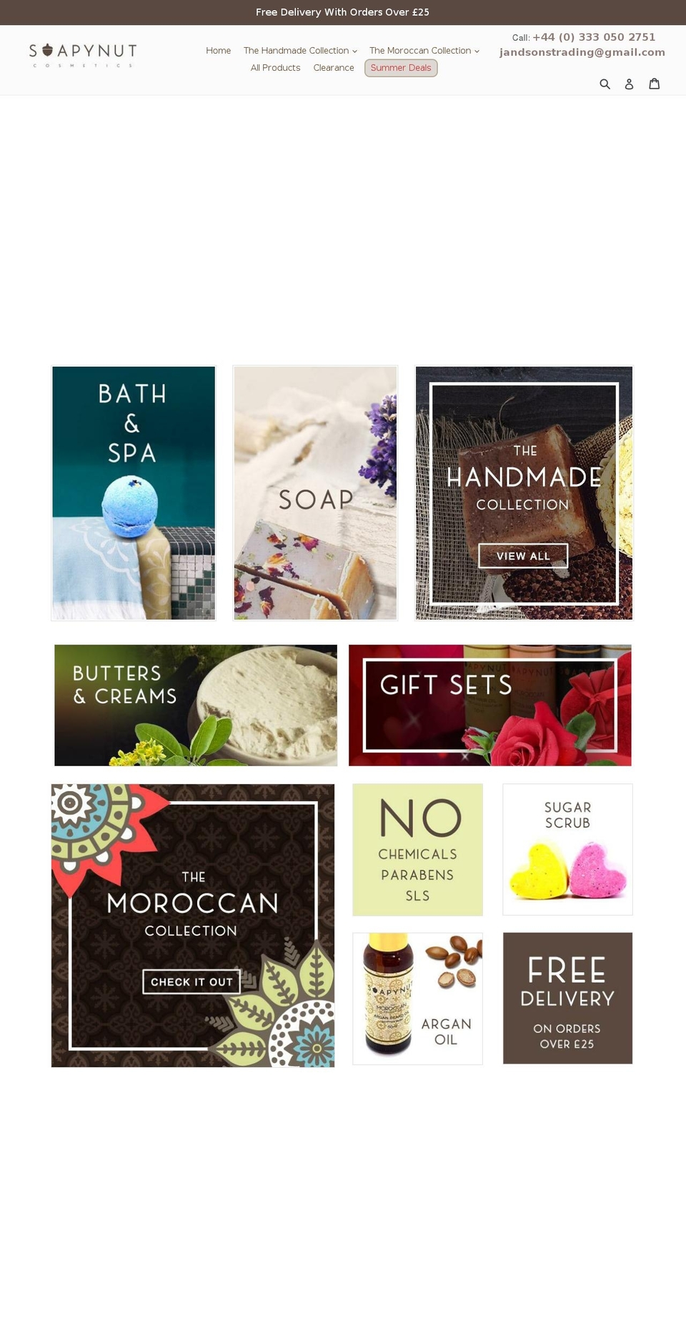 soapynut.com shopify website screenshot