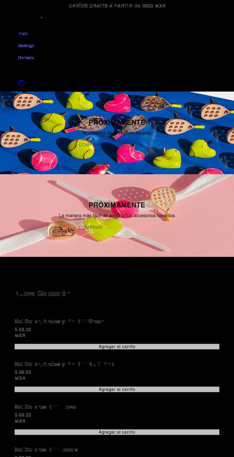 soareaccesorios.com shopify website screenshot