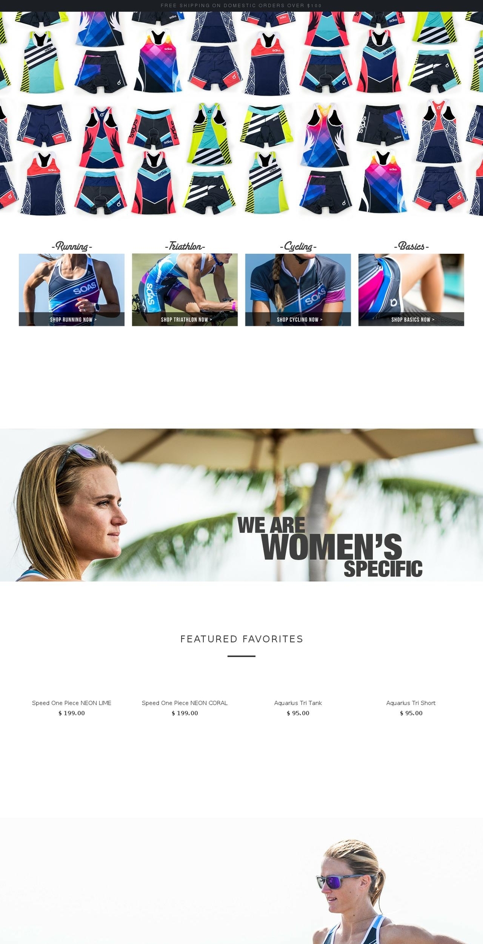 soasracing.com shopify website screenshot