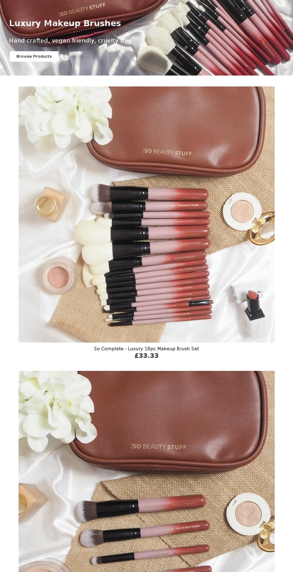 sobeautystuff.com shopify website screenshot