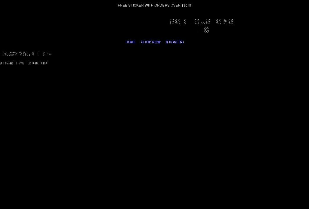 soblcustoms.com shopify website screenshot