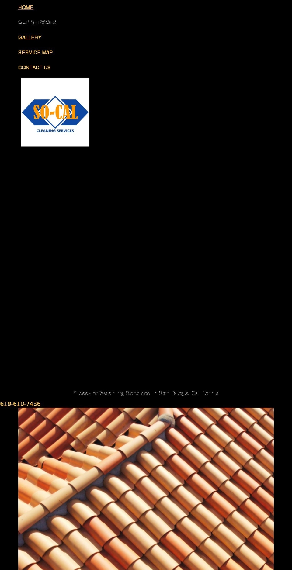 socalcleaningservices.com shopify website screenshot