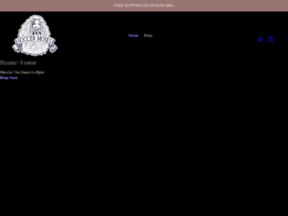 soccermoses.com shopify website screenshot