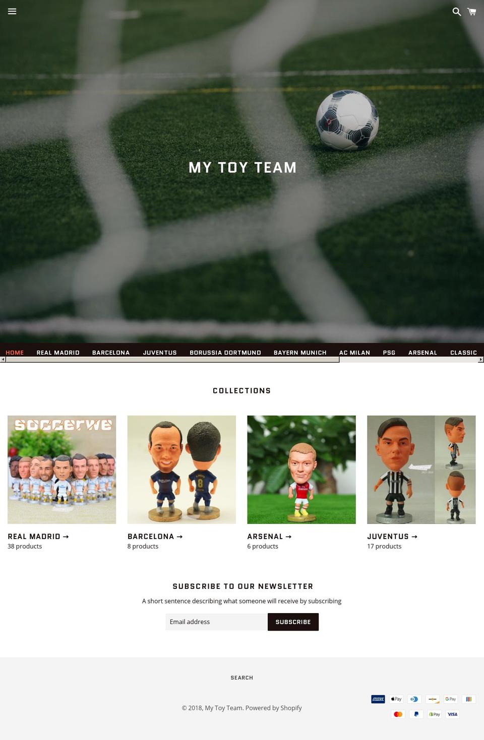 soccerwe.net shopify website screenshot