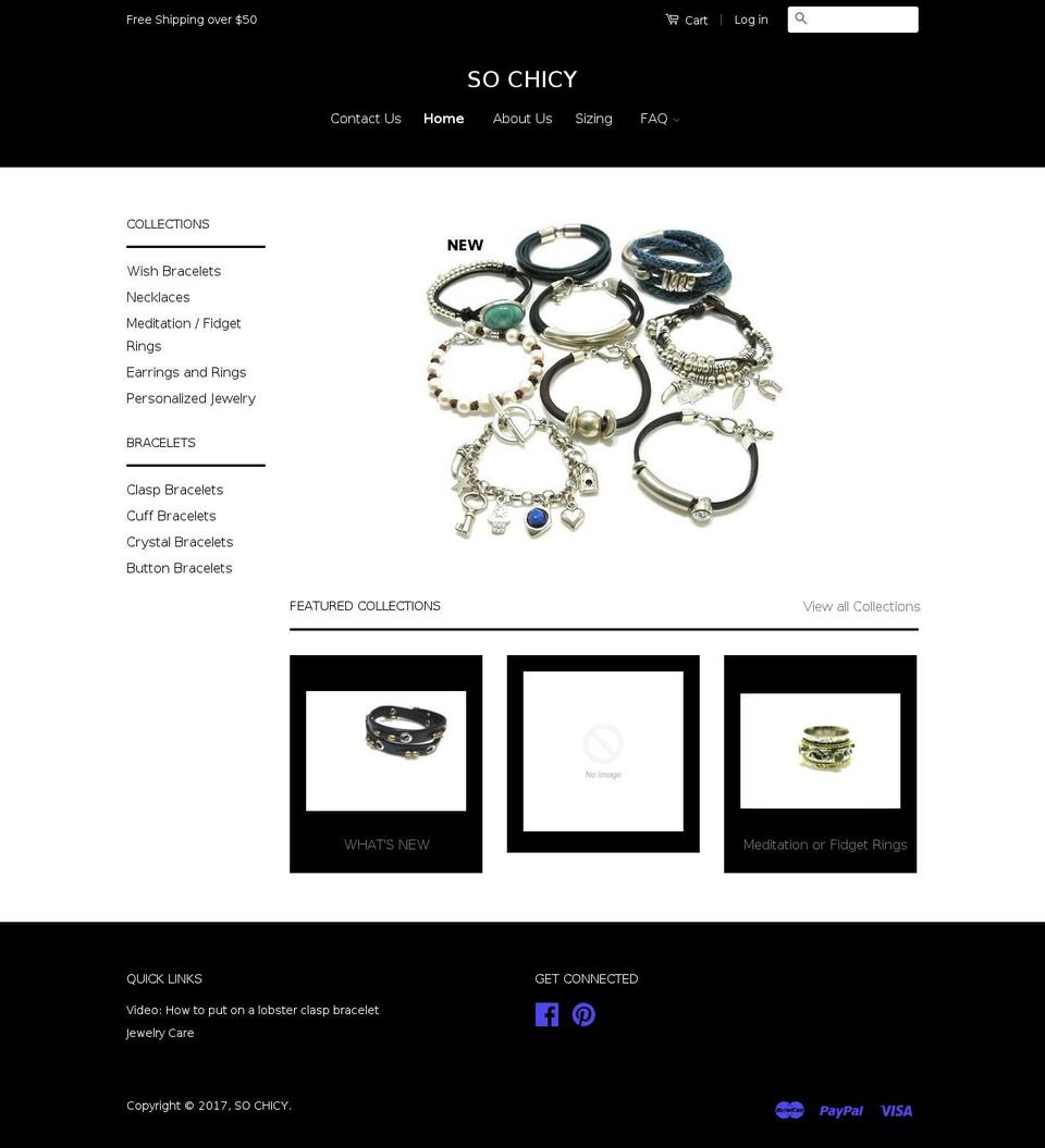 sochicy.com shopify website screenshot