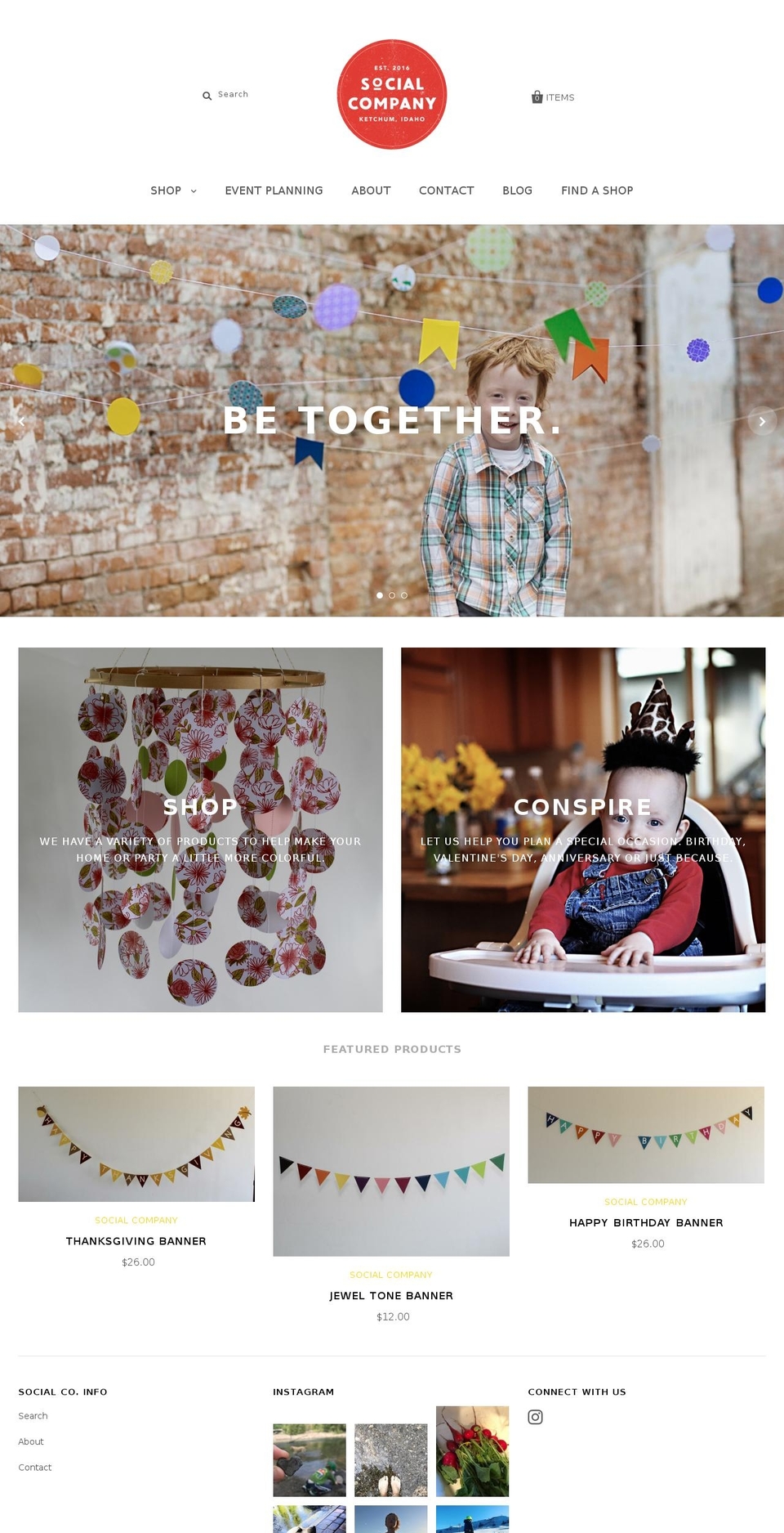 socialcompanyid.com — Shopify storefront screenshot
