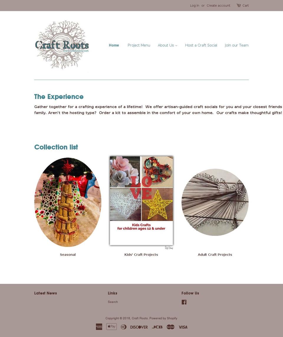 socialcrafting.net shopify website screenshot