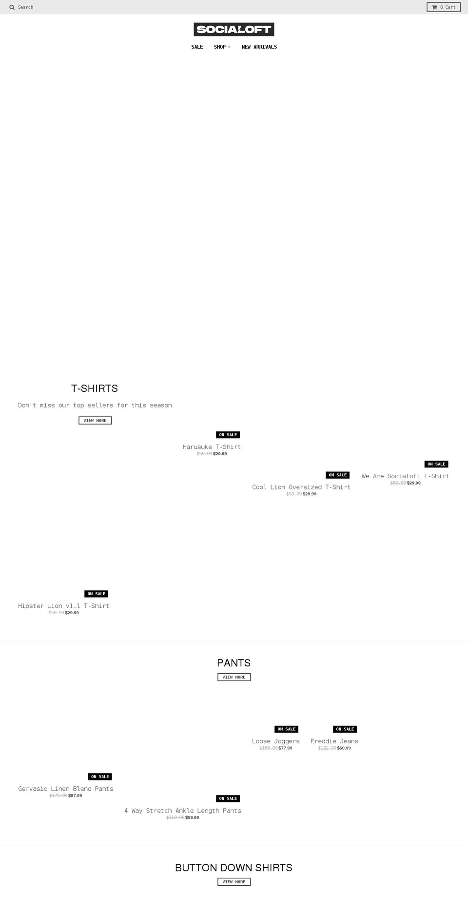 Mahoz - ic impl Shopify theme site example socialoft.com