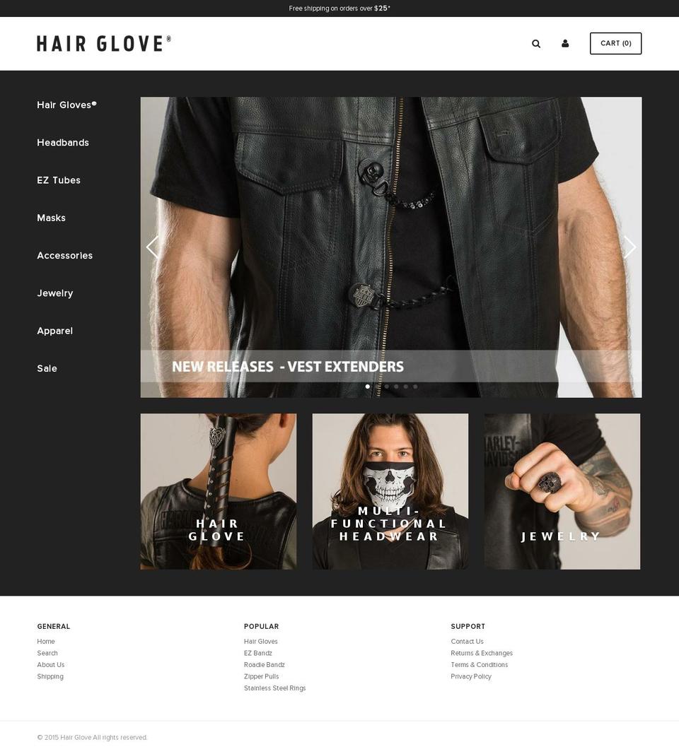 Hair Glove V2.0 Shopify theme site example socialoutlawco.com