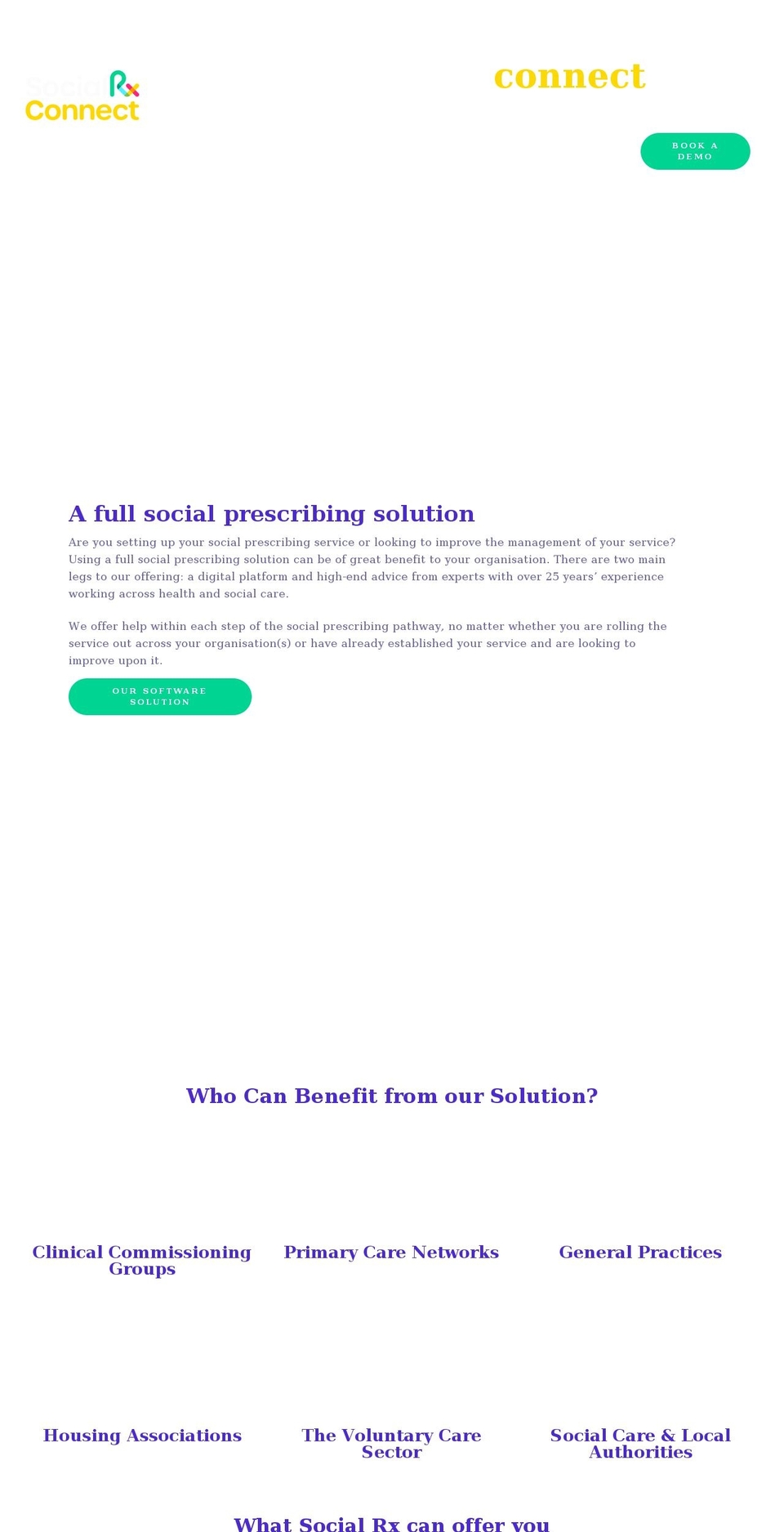 socialrx.co.uk shopify website screenshot